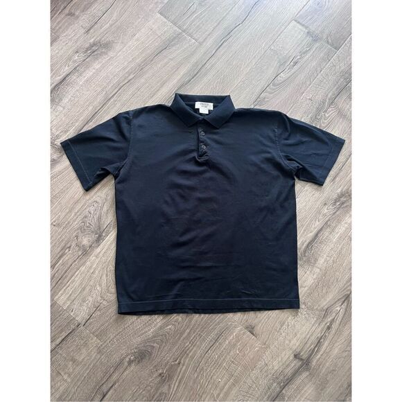 Franco Ziche Italy Stretch Polo Shirt Men Large, - Picture 1 of 5